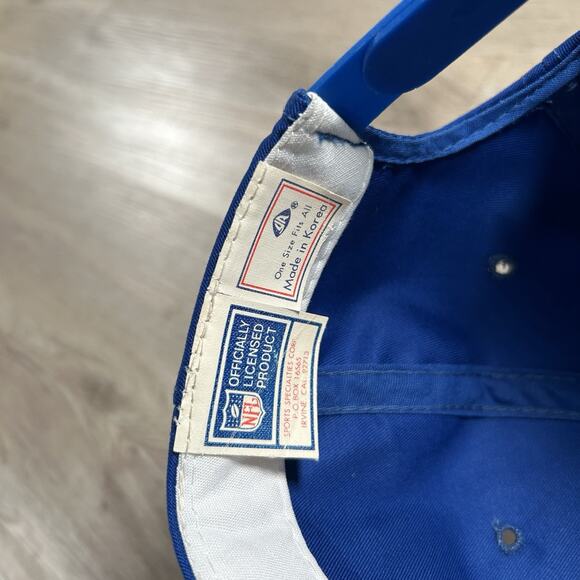 Vintage‎ Sports Specialties Denver Broncos Hat Snapback NFL Football Blue Cap - Picture 4 of 8